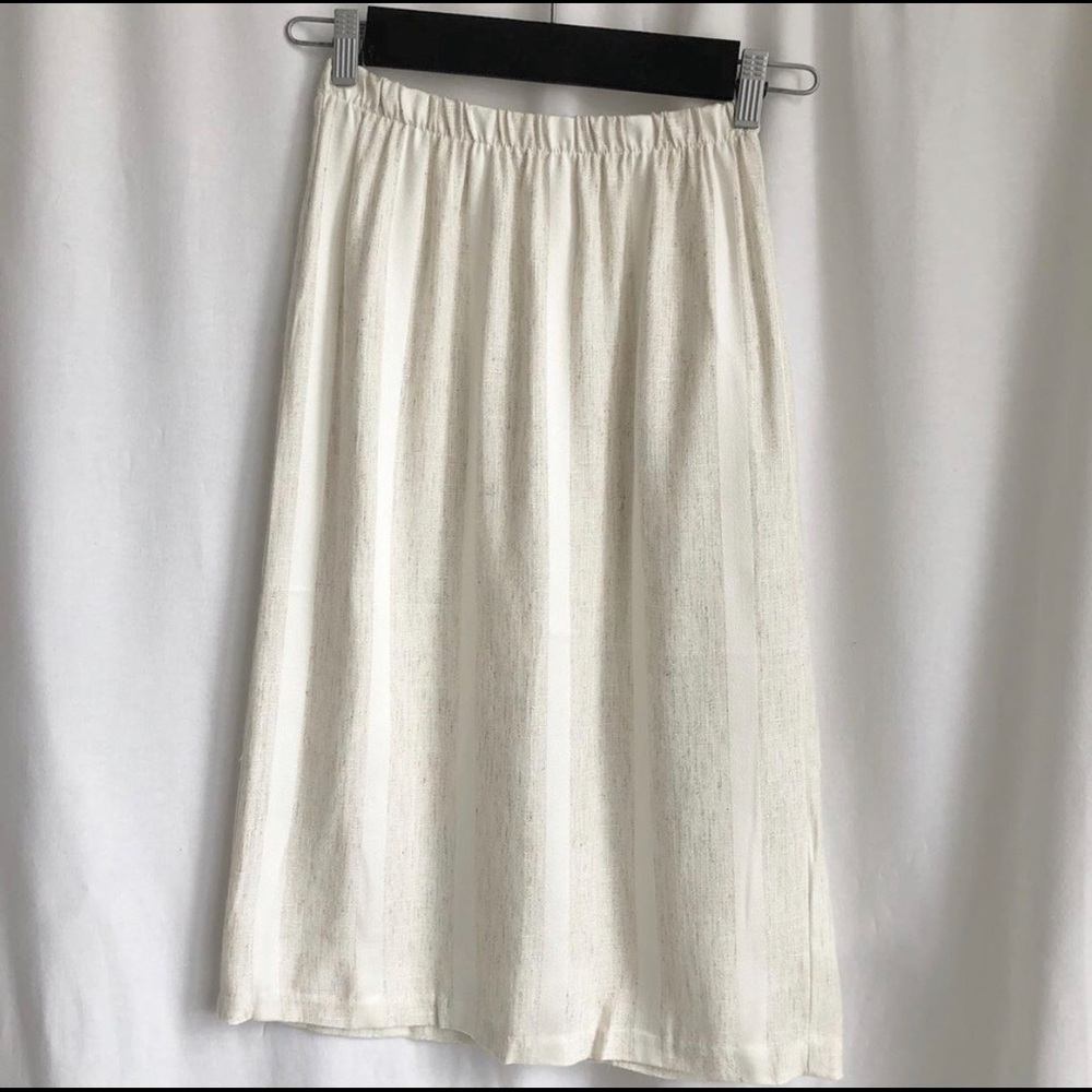 No tag, stripe skirt